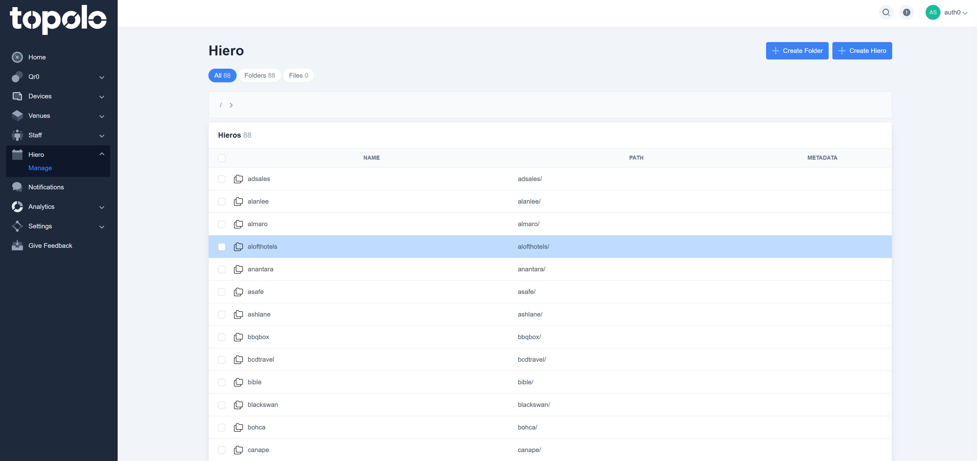 Hiero Rapid App Development Platform