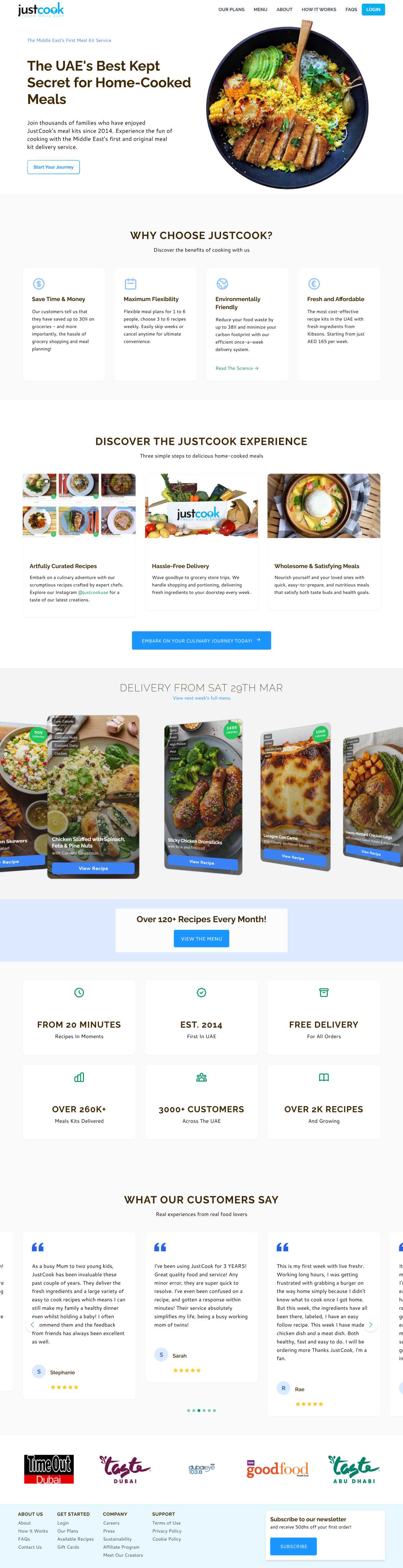 JustCook SaaS Platform
