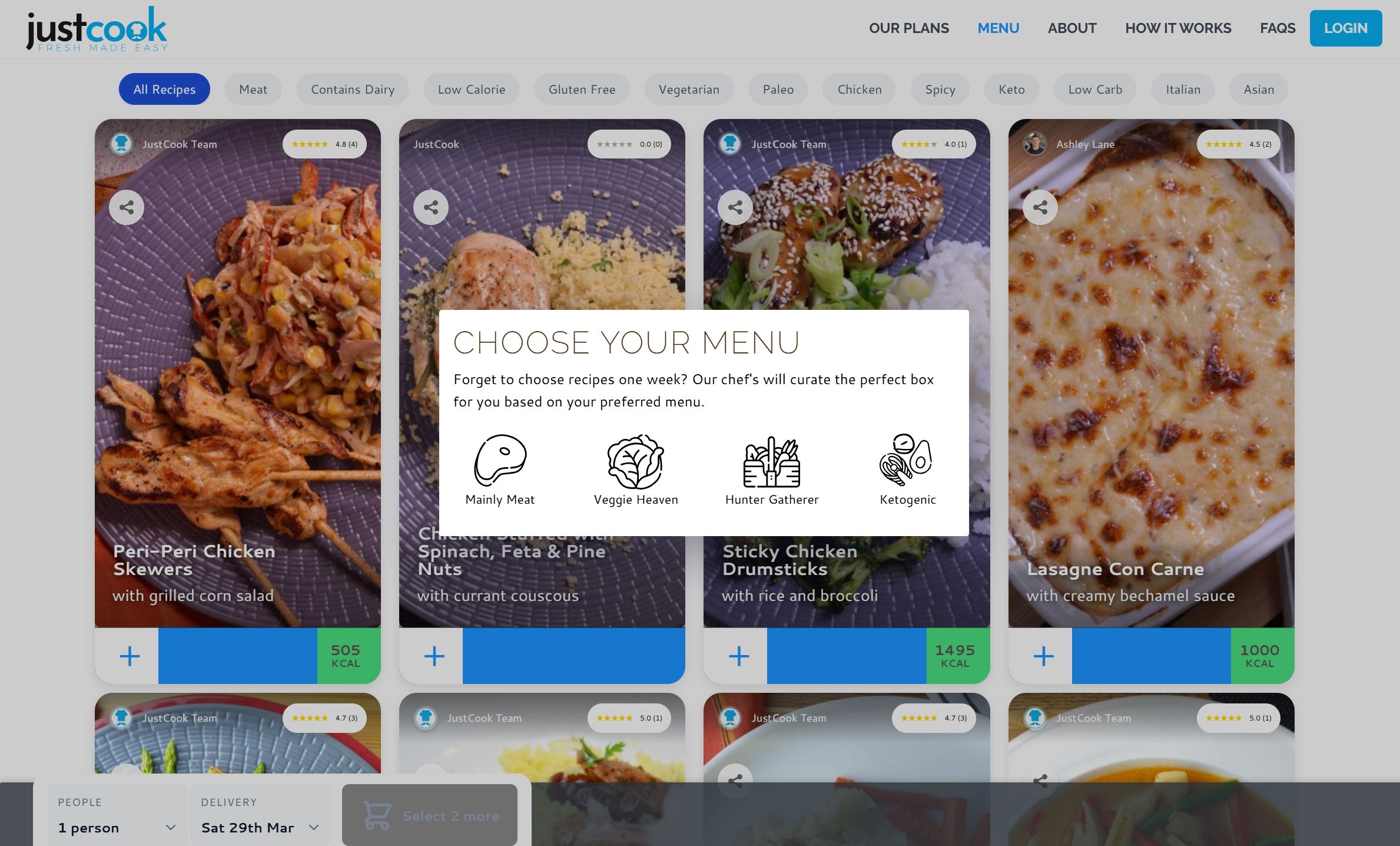 JustCook Food Tech Platform