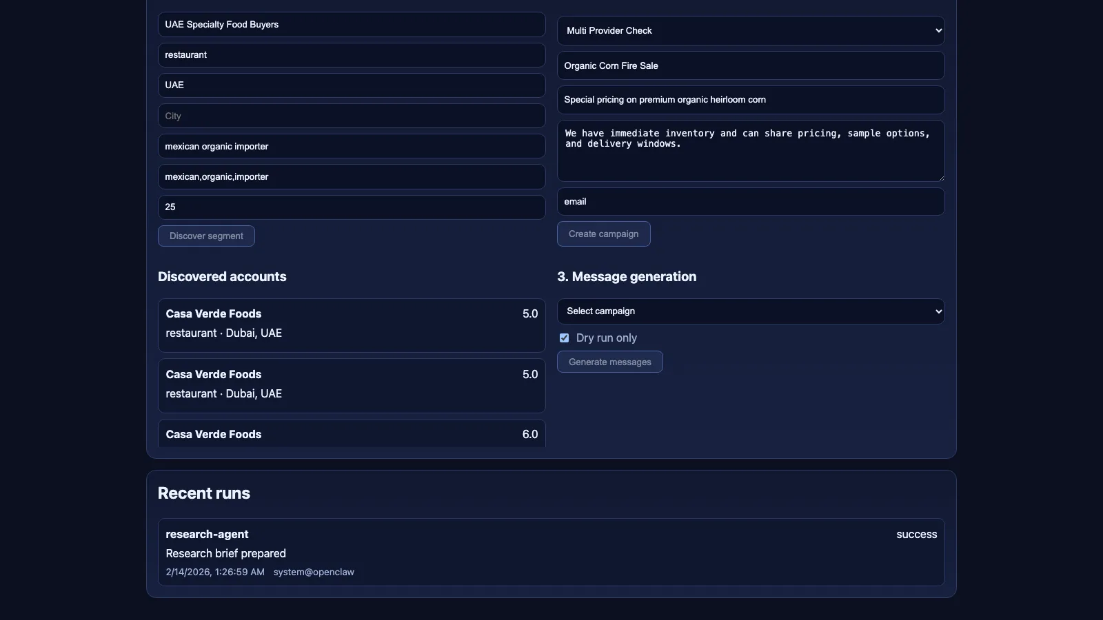 OpenClaw Console