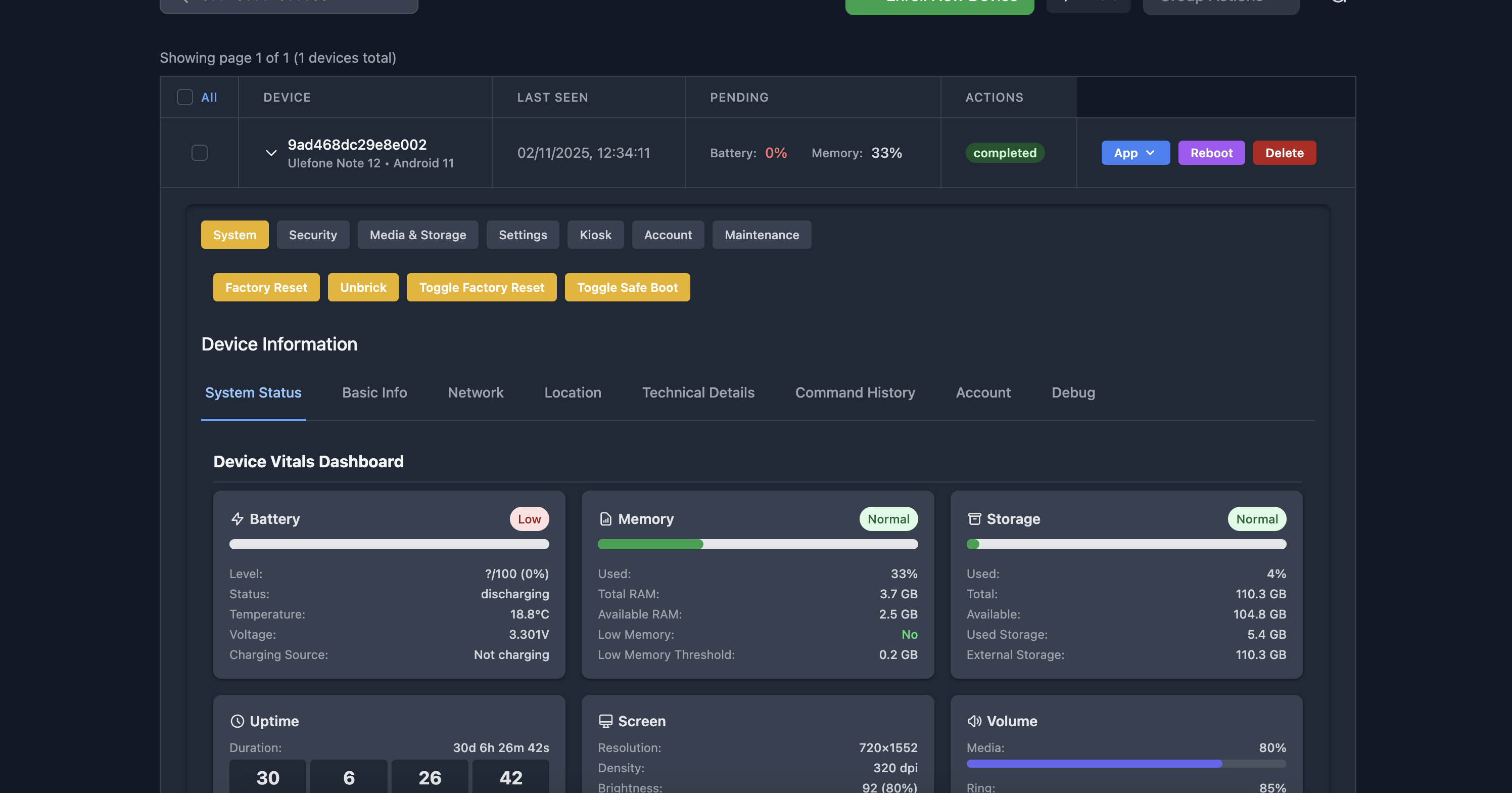 Nodo MDM Platform