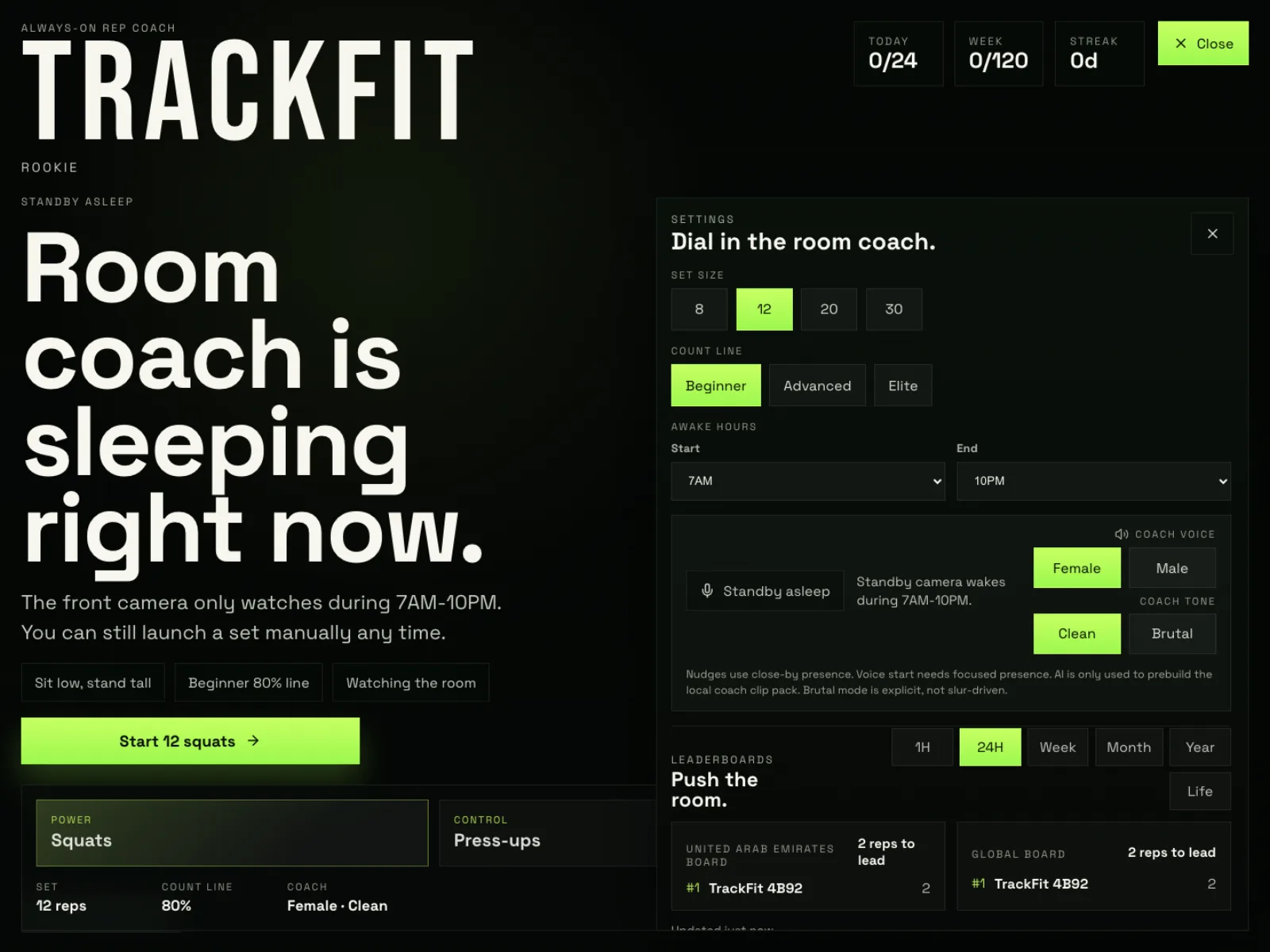 TrackFit Rep Coach